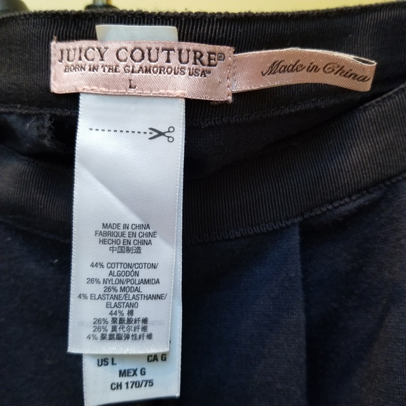 Juicy Couture Button Front Navy Mini Skirt Size L - Picture 8 of 12